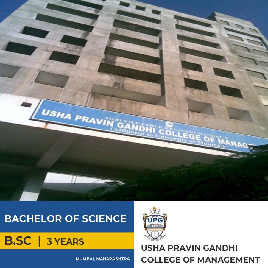 Bachelor of Science (B.Sc) at Usha Pravin Gandhi College of Management, Mumbai (All Areas)